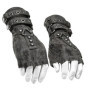 Steampunk Gloves Rivet Mittens Man Vintage Halloween Cosplay Arm Guards Medieval Accessory Wristband T8NB