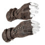 Steampunk Gloves Rivet Mittens Man Vintage Halloween Cosplay Arm Guards Medieval Accessory Wristband T8NB