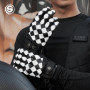 SFK Vintage Motorcycle Gloves Full Finger Summer Breathable Real Goat Leather Non-slip Wear-resistant Riding Gears Accessories