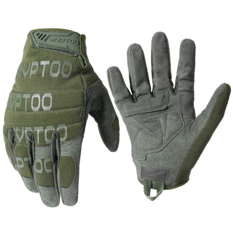 Outdoor Tactical Gloves Training Combat Sport Hiking Climbing Shooting Hunting Riding Cycling Full Finger Anti-Skid Mittens
