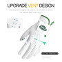 Men Golf Gloves Sports Golf Gloves Left Hand Microfiber Fabric Lightweight Breathable Cool Wear-resistant Comfortable Non-slip