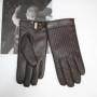 Men's imported sheepskin gloves with touch screen and high-end genuine leather woven gloves