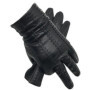 Winter Men's Fashion Sheepskin Genuine Leather Gloves Cotton Lining Winter Gloves Keep Warm Driving Riding Outdoor Black New 202
