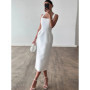 Elegant Solid Shawl Dress Women's Suit Short Sleeve Waist-Closed Slim Lady Set 2026 Spring Summer 2 Pieces Set Women Outfits