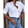 Women Blouse Spring Autumn Long Sleeve Fashion Casual White Shirts Tops Oversized Blouses Female Loose Shirts Daily Streetwear