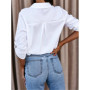 Women Blouse Spring Autumn Long Sleeve Fashion Casual White Shirts Tops Oversized Blouses Female Loose Shirts Daily Streetwear