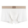1/3PCS Summer Cooling Breathable Boxers Hombre Fashion Solid Wave Striped Ice Silk Men's Panties High Elastic Lingeries for Man