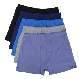 4Pcs 100 Cotton Men's Boxer Briefs Plus Size 8XL-10XL Loose Fit Underwear Big Tall Soft Breathable Anti-Chafing Men Underpants