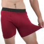Mens Long Boxer Briefs Youth Sports Underwear Cotton Underpants Breathable Stretch Panties Plus Size Boxers Shorts Mens Gifts