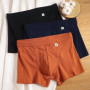 3PCS/Pack L-4XL Crotch-separating Men's Panties 100 Cotton Antibacterial Breathable Men Underwear High Elastic Sport Boxers Man