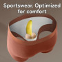 3PCS/Pack L-4XL Crotch-separating Men's Panties 100 Cotton Antibacterial Breathable Men Underwear High Elastic Sport Boxers Man