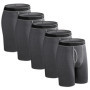 5Pcs Set Boxer Men Underpants Male Cotton Men's Panties Underwear Man Boxershorts Homme High Quality Underware Shorts Calson