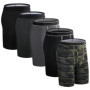 5Pcs Set Boxer Men Underpants Male Cotton Men's Panties Underwear Man Boxershorts Homme High Quality Underware Shorts Calson