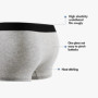 1pcs Men's Boxer Shorts Flat angle Underwear Men's Panties Breathable Male Underpant Cotton Men Underwares 40-105kg