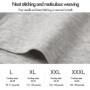 1pcs Men's Boxer Shorts Flat angle Underwear Men's Panties Breathable Male Underpant Cotton Men Underwares 40-105kg