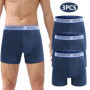 3 pieces/pack Mens Polyester Boxer Briefs Letter Belt Men's Panties New Boxers Underwear For Man Shorts Sexy Men Underpants