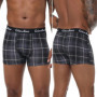 6pcs pack plaid Style Boxer Shorts Men Cotton Underwear Soft Breathable Male Underpants for Men Homme Boxershorts Slips Panties