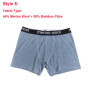 Mens Merino Wool Boxer Brief Underwear Men Merino Wool Boxer Breifs Soft Breathable Moisture Wicking Sports Fitness Boxershorts