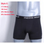 Mens Merino Wool Boxer Brief Underwear Men Merino Wool Boxer Breifs Soft Breathable Moisture Wicking Sports Fitness Boxershorts