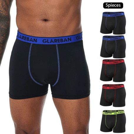 5pcs pack Boxer Shorts Men Underwear Soft Male Underpants for Man Homme Comfortable Boxershorts Slips Panties Briefs