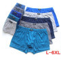5 Pack 100 Cotton Boxer Briefs for Men 6XL Big & Tall Breathable Underwear with Anti-Ride Up Soft Printed Boxers Shorts
