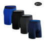 4pcs Long Leg Underpants Cotton long Boxers For Man Underwear Sexy Men Panties Brand Men's Boxer Shorts Male Trunks Gift