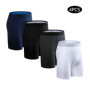 4pcs Long Leg Underpants Cotton long Boxers For Man Underwear Sexy Men Panties Brand Men's Boxer Shorts Male Trunks Gift