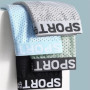 5Pcs/Lot Man Boxer Shorts Ice Silk Men's Underwear Summer Autumn Breathable Underpants U Convex Lingerie Breathable Sexy Panties