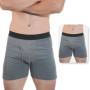 2pcs Men Mid-Long Boxer Shorts Sport Underwear Cotton Underpants Sexy Boxershorts Breathable Panties Plus Size Hombre Mens Gifts