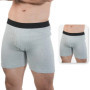 2pcs Men Mid-Long Boxer Shorts Sport Underwear Cotton Underpants Sexy Boxershorts Breathable Panties Plus Size Hombre Mens Gifts