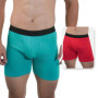 2pcs Men Mid-Long Boxer Shorts Sport Underwear Cotton Underpants Sexy Boxershorts Breathable Panties Plus Size Hombre Mens Gifts