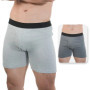 2pcs Men Mid-Long Boxer Shorts Sport Underwear Cotton Underpants Sexy Boxershorts Breathable Panties Plus Size Hombre Mens Gifts