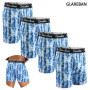 4pcs Set Mid-Long Boxer Shorts Men Underwear Male Underpants for Men Homme Boxershorts Slips Soft Panties Brand