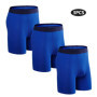 3pcs Long Boxers For Man Underware Lots Mens Underpants Cotton Men's Panties Family Boxershorts Boxer Sexy Male Shorts Calecon