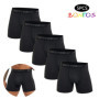 5pcs boxers Men's Panties Breathable boxer shorts Men Underwear Polyester underpants for man High Quality Male Trunks