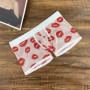 Men's Sexy Sheer Mesh Boxers Lips Print Low Waist Slim-fit Personalized Male Shorts Comfort Breathable Plus Size Trunks