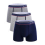 Mens Underwear Boxers 3pcs/lot Male Panties Cotton Boxershorts Men Solid Underpants Comfortable Brand Shorts