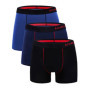 Mens Underwear Boxers 3pcs/lot Male Panties Cotton Boxershorts Men Solid Underpants Comfortable Brand Shorts