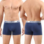 3 Pieces Cotton Men's Panties BONITOS Letter Waistband Boxer Briefs Solid Color Boxers Underwear For Man Classic Men Underpants