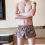 Large Size Men's Arrows Pants Summer Loose Panties Mens Boxers Underpants Homewear Shorts Fashion Youth Sports Short Pants Cueca