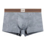  1/3PCS Fashion Print Knit Men's Panties Ice Silk Breathable Mesh Pouch Boxers Hombre Summer Cooling High Elastic Men Underwear