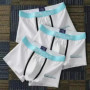 3Pcs Male Panties Cotton Men's Underwear Boxers Breathable Man Boxer Printed Underpants Comfortable Shorts Men Underwear M-3XL