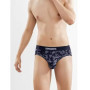 3 Pack/Pcs Separatec Men's Dual Pouch Underwear Breathable Soft Bamboo Rayon Printing Boxer Briefs Mens Underwear