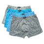 5pcs Men's Cotton Boxer Briefs Mid Rise Loose Fit Underwear Soft Breathable Large Size Up to 110KG 95 Cotton