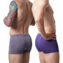 Modal Seamless Men's Underwear Men Mid-Waist Sports Boxers Comfortable Underpants Breathable 2XL-9XL Loose Plus Size Fat Boxers