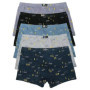 Men's Cotton Boxer Shorts Plus Size 100 Breathable Underwear with Print Loose Fit Big Size Comfortable Underpants for Men