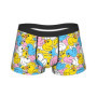Duck seamless pattern rubber duck Underwear Men Panties Custom Novelty Boxershorts Trenky Shorts Briefs Plus Size