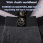 3PCS/Pack 100 Cotton Solid Knit Striped Underwear for Man Soft Comfortable Breathable Crotch Boxer High Elastic Men's Panties