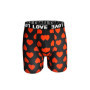 Men Shorts Underpants Black Fashion Lips and Hearts Printed Boxers Sports Casual Soft Smooth Valentine's Day gift underwear