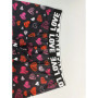 Men Shorts Underpants Black Fashion Lips and Hearts Printed Boxers Sports Casual Soft Smooth Valentine's Day gift underwear